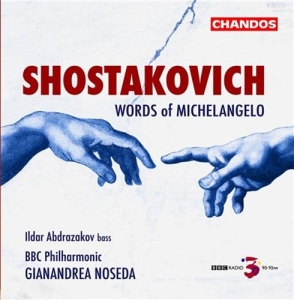 Shostakovich - Words Of Michelangelo i gruppen CD hos Bengans Skivbutik AB (2013529)