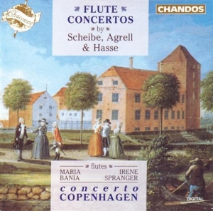 Scheibe / Hasse / Agrell - Flute Concertos i gruppen CD hos Bengans Skivbutik AB (2013605)