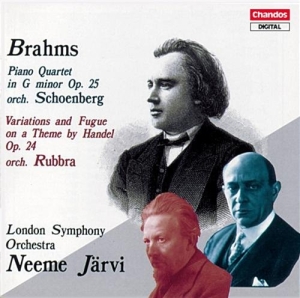 Brahms - Orchestral Piano Quartet i gruppen CD hos Bengans Skivbutik AB (2013673)