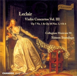 Leclair - Violin Concertos i gruppen CD hos Bengans Skivbutik AB (2013783)