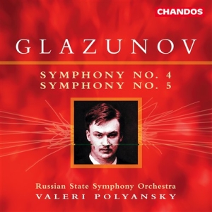 Glazunov - Symphony No. 4/Symphony No. 5 i gruppen VI TIPSER / Julegavetips CD hos Bengans Skivbutik AB (2013837)