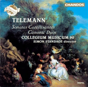 Telemann - Sonates Corellisantes i gruppen CD hos Bengans Skivbutik AB (2013848)