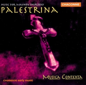 Palestrina - Music For Maunday Thursday i gruppen VI TIPSER / Julegavetips CD hos Bengans Skivbutik AB (2013882)