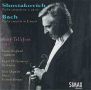 Tellefsenarve - Shostakovich/BachViolin Conc. i gruppen CD hos Bengans Skivbutik AB (2014110)