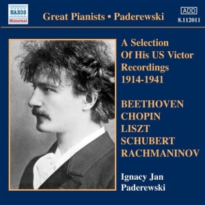 Paderewski - A Selection Of His Victor Recording i gruppen VI TIPSER / Julegavetips CD hos Bengans Skivbutik AB (2014582)