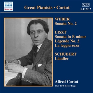 Weber / Schubert / Liszt - Cortot i gruppen CD hos Bengans Skivbutik AB (2014704)