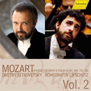 Mozart Wolfgang Amadeus - Sonatas For Piano & Violin Kv 301, i gruppen CD hos Bengans Skivbutik AB (2015191)