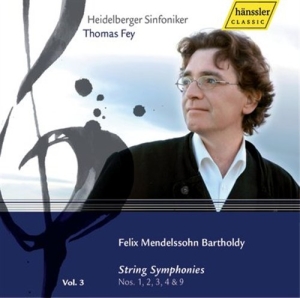 Mendelssohn Felix - String Symphonies Nos. 1, 3, 4, & 9 i gruppen CD hos Bengans Skivbutik AB (2015218)