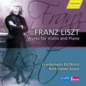 Liszt Franz - Works For Violin And Piano i gruppen CD hos Bengans Skivbutik AB (2015241)