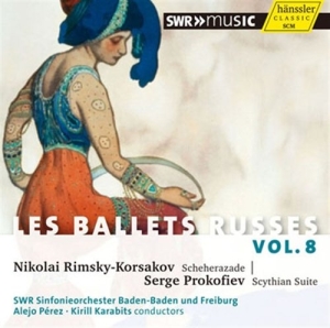 Prokofiev / Rimsky-Korsakov - Les Ballets Russes Vol. 8 i gruppen CD hos Bengans Skivbutik AB (2015500)