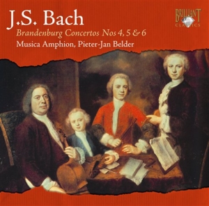 Bach J S - Brandenburg Concertos Nos. 4, 5 & 6 i gruppen CD hos Bengans Skivbutik AB (2015784)