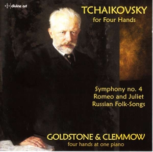 Tschaikowsky - Tchaikovsky For Four Hands i gruppen CD hos Bengans Skivbutik AB (2016580)