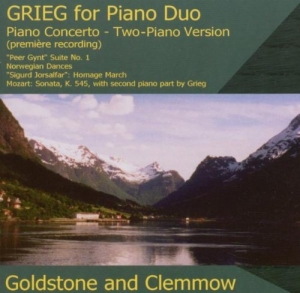 Griegedvard - Music For Piano Duo i gruppen VI TIPSER / Julegavetips CD hos Bengans Skivbutik AB (2016603)