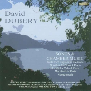 Duberydavid - Songs And Chamber Music i gruppen CD hos Bengans Skivbutik AB (2016695)