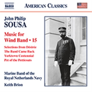 Sousa J P - Music For Wind Band, Vol. 15 i gruppen CD hos Bengans Skivbutik AB (2017072)