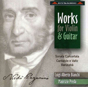 Paganini - Works For Violin And Guitar i gruppen CD hos Bengans Skivbutik AB (2017126)