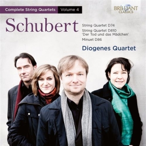 Schubert Franz - String Quartets Vol. 4 i gruppen CD hos Bengans Skivbutik AB (2017201)