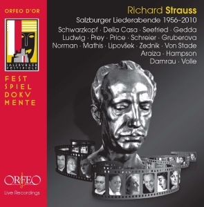 Strauss Richard - Salzburg Lieder Evenings, 1956-2010 i gruppen CD hos Bengans Skivbutik AB (2017437)