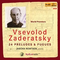 Zaderatsky Vsevolod - 24 Preludes & Fugues i gruppen CD hos Bengans Skivbutik AB (2017464)