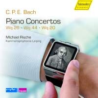 Bach C P E - Piano Concertos Wq20, Wq26 & Wq44 i gruppen CD hos Bengans Skivbutik AB (2017481)