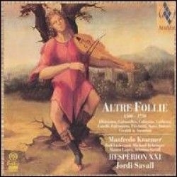 Savall/Hesperion Xxi - Altre Follie 1500-1750 i gruppen Musikk / SACD / Klassisk hos Bengans Skivbutik AB (2034069)