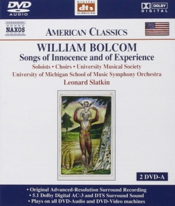 Bolcom William - Songs Of In i gruppen Musikk / DVD Audio / Klassisk hos Bengans Skivbutik AB (2034096)