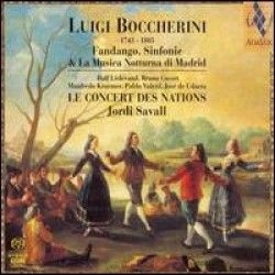 Boccherini - Fandango,Sinfonie&La Musica No i gruppen Musikk / SACD / Klassisk hos Bengans Skivbutik AB (2034105)