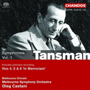 Tansman - Symphonies Vol. 1 i gruppen Musikk / SACD / Klassisk hos Bengans Skivbutik AB (2034564)