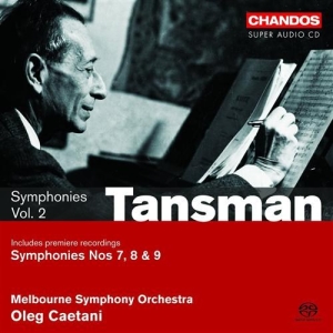 Tansman - Symphonies Vol 2 i gruppen Musikk / SACD / Klassisk hos Bengans Skivbutik AB (2034650)