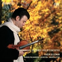 Tchaikovsky / Glazunov - Violin Concertos i gruppen Musikk / SACD / Klassisk hos Bengans Skivbutik AB (2034704)