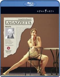 Rossini - La Gazzetta (Blu-Ray) i gruppen Musikk / Musikkk Blu-Ray / Klassisk hos Bengans Skivbutik AB (2034827)