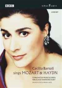 Cecilia Bartoli - Sings Mozart (Re-Release) i gruppen DVD & BLU-RAY hos Bengans Skivbutik AB (2034904)