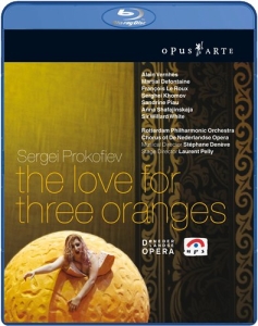 Prokofiev - The Love For Three Oranges i gruppen Musikk / Musikkk Blu-Ray / Klassisk hos Bengans Skivbutik AB (2034922)