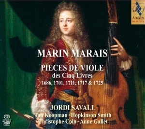 Marin Marais - Pieces De Viole i gruppen Musikk / SACD / Klassisk hos Bengans Skivbutik AB (2035300)