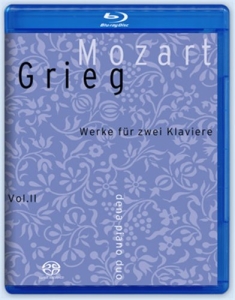 Dena Duo - Mozart/Grieg Vol 2 (Blu-Ray, Audio) i gruppen Musikk / Musikkk Blu-Ray / Klassisk hos Bengans Skivbutik AB (2035409)