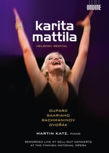 Duparc/Saariaho/Rachmaninov/Dvorak - Helsinki Recital i gruppen DVD & BLU-RAY hos Bengans Skivbutik AB (2035422)