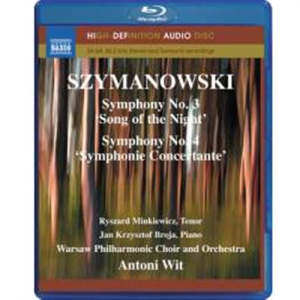 Szymanowski - Symphonies Nos 3 & 4 i gruppen Musikk / Musikkk Blu-Ray / Klassisk hos Bengans Skivbutik AB (2035760)