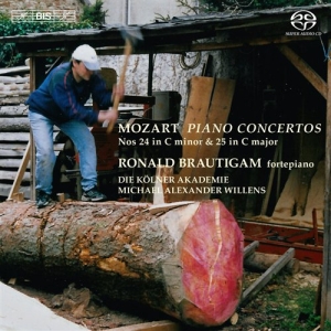 Mozart - Piano Concertos No 24 & 25 i gruppen Musikk / SACD / Klassisk hos Bengans Skivbutik AB (2035803)