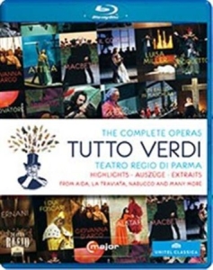 Verdi - Tutto Verdi (Blu-Ray) i gruppen Musikk / Musikkk Blu-Ray / Klassisk hos Bengans Skivbutik AB (2035942)