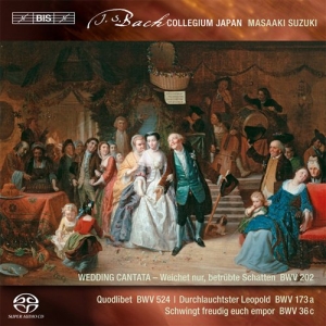 Bach / Telemann / Weiss - Secular Cantatas Vol 3 (Sacd) i gruppen Musikk / SACD / Klassisk hos Bengans Skivbutik AB (2036174)