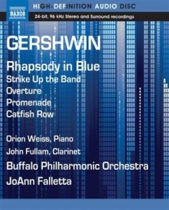 Gershwin - Rhapsody In Blue i gruppen Musikk / Musikkk Blu-Ray / Klassisk hos Bengans Skivbutik AB (2036233)