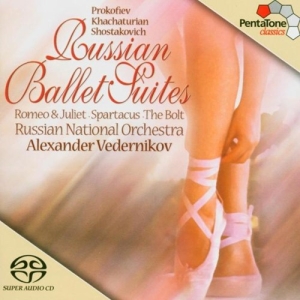 Prokofieff/Khatchaturian - Russische Ballettsuiten i gruppen Musikk / SACD / Klassisk hos Bengans Skivbutik AB (2036324)