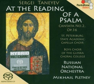 Tanejew - At The Reading Of A Psalm i gruppen Musikk / SACD / Klassisk hos Bengans Skivbutik AB (2036325)