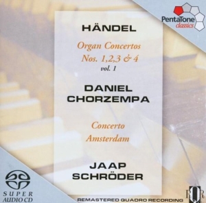 Händel - Orgelkonzerte Vol.1 i gruppen Musikk / SACD / Annet hos Bengans Skivbutik AB (2036365)