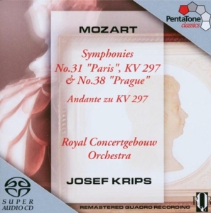 Mozart - Sinfonien 31 & 38 i gruppen Musikk / SACD / Klassisk hos Bengans Skivbutik AB (2036381)