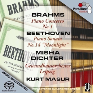 Brahms - Klavierkonzert 1 i gruppen Musikk / SACD / Klassisk hos Bengans Skivbutik AB (2036386)