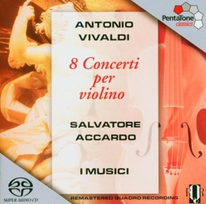 Vivaldi - 8 Concerti Per Violino i gruppen Musikk / SACD / Annet hos Bengans Skivbutik AB (2036392)