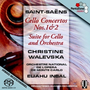 Saint-Saens - Cellokonzerte 1+2 i gruppen Musikk / SACD / Klassisk hos Bengans Skivbutik AB (2036397)