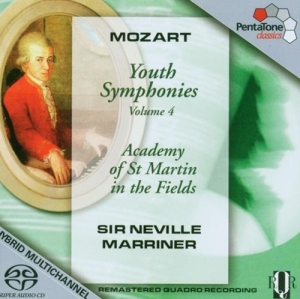 Mozart - Jugendsinfonien Vol.4 i gruppen Musikk / SACD / Klassisk hos Bengans Skivbutik AB (2036400)