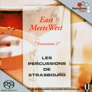 Various Composers - East Meets West-Extensions 2 i gruppen Musikk / SACD / Annet hos Bengans Skivbutik AB (2036414)